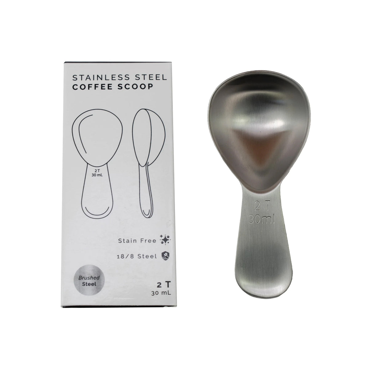 Stainless Steel Flour Scoop, Product Handling Utensils