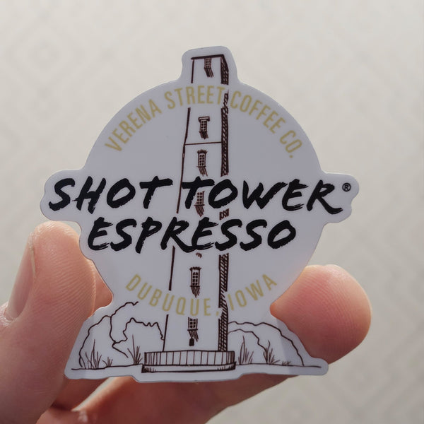 Shot Tower® Espresso Sticker
