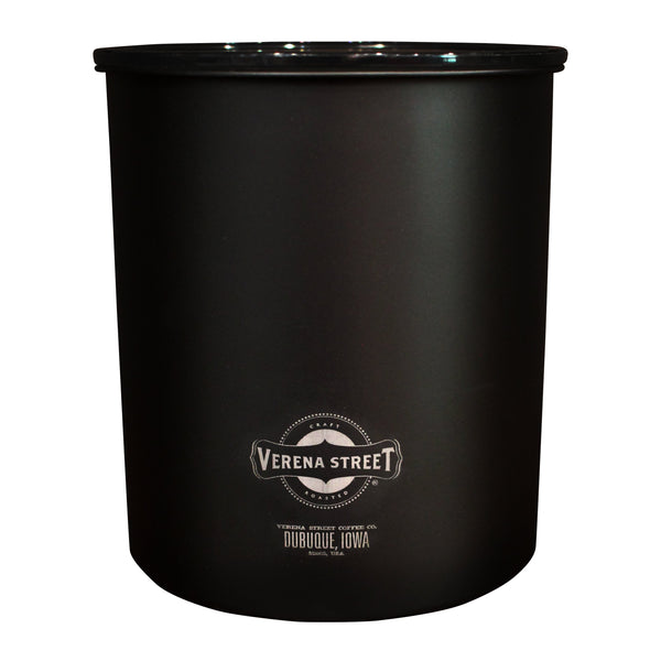 2.2LB Matte Black Kilo AirScape Coffee Canister