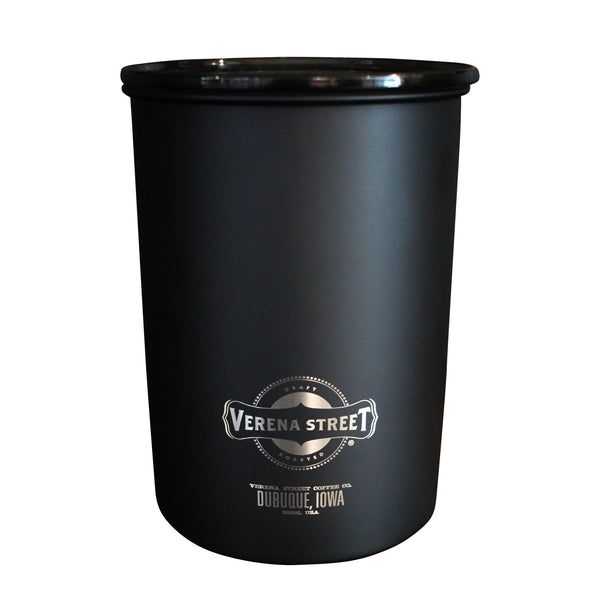 Matte Black AirScape Coffee Canister (1lb)