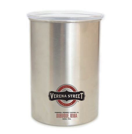 Stainless Steel Coffee Canister 