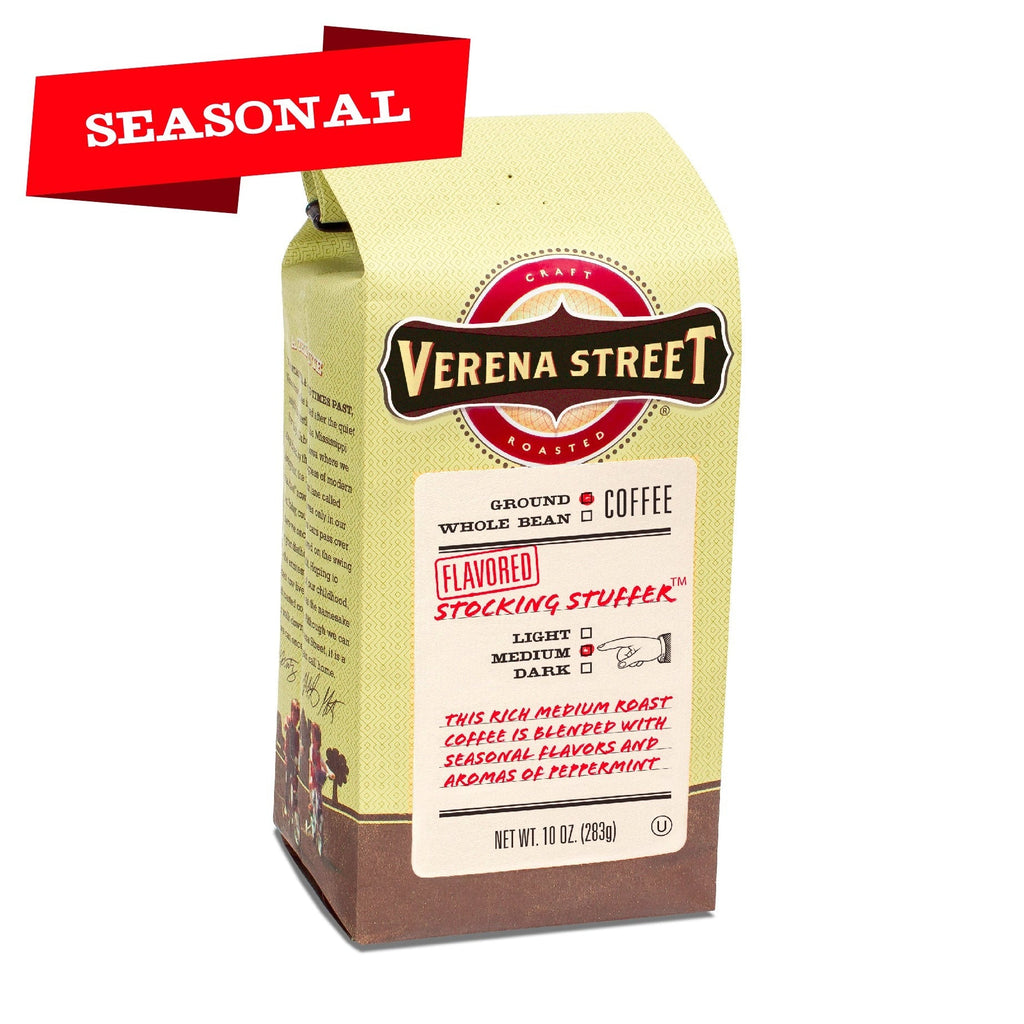 Verena Street Coffee Co. Coffee Stocking Stuffer 10oz ground coffee (seasonal release)