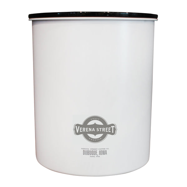 Matte White Kilo AirScape Coffee Canister (2.2lbs)